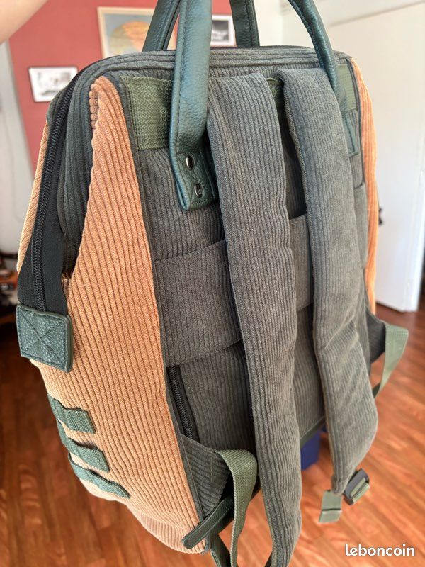 Sac à dos cabaïa velours (image 2)