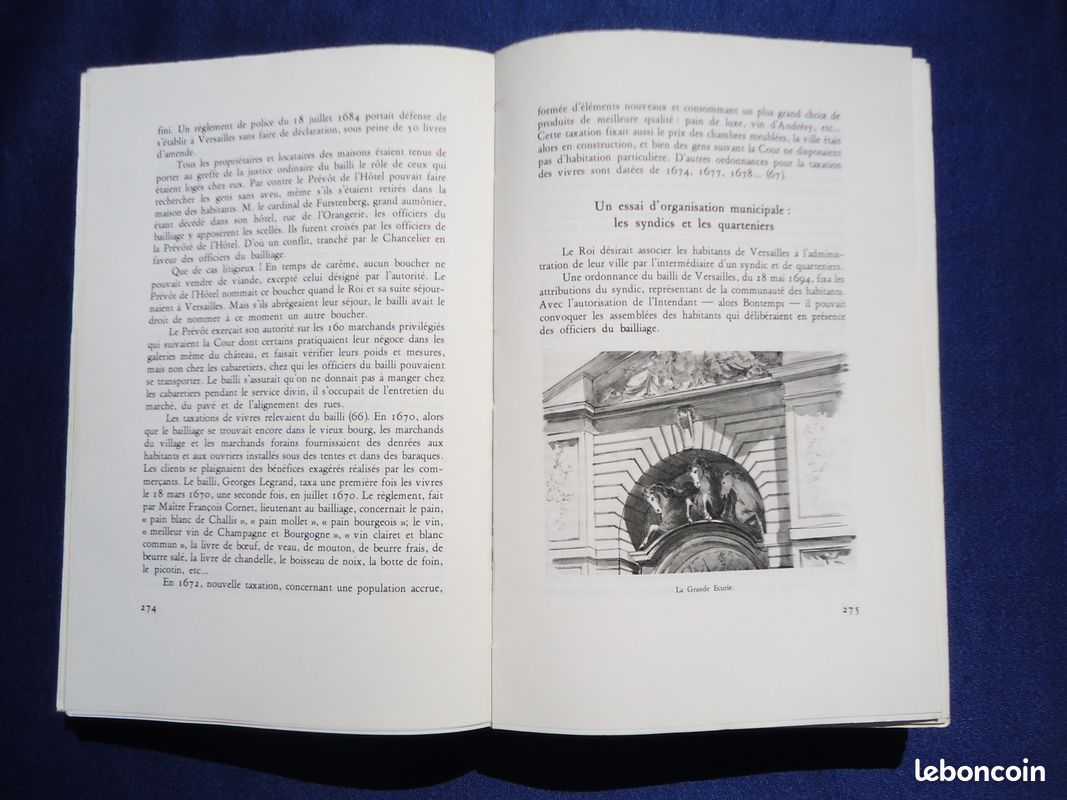 Livre Versailles aux 3 visages d'Emile et Madeleine HOUTH édition complète 1980 (image 2)
