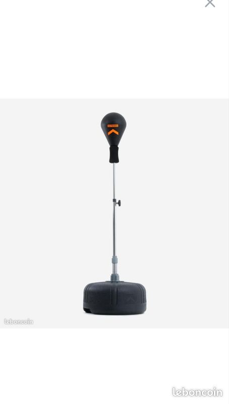 Punching ball decathlon
Hauteur : 155 cm
Excellent état, trés peu utilisé
Retrait sur place (image 1)