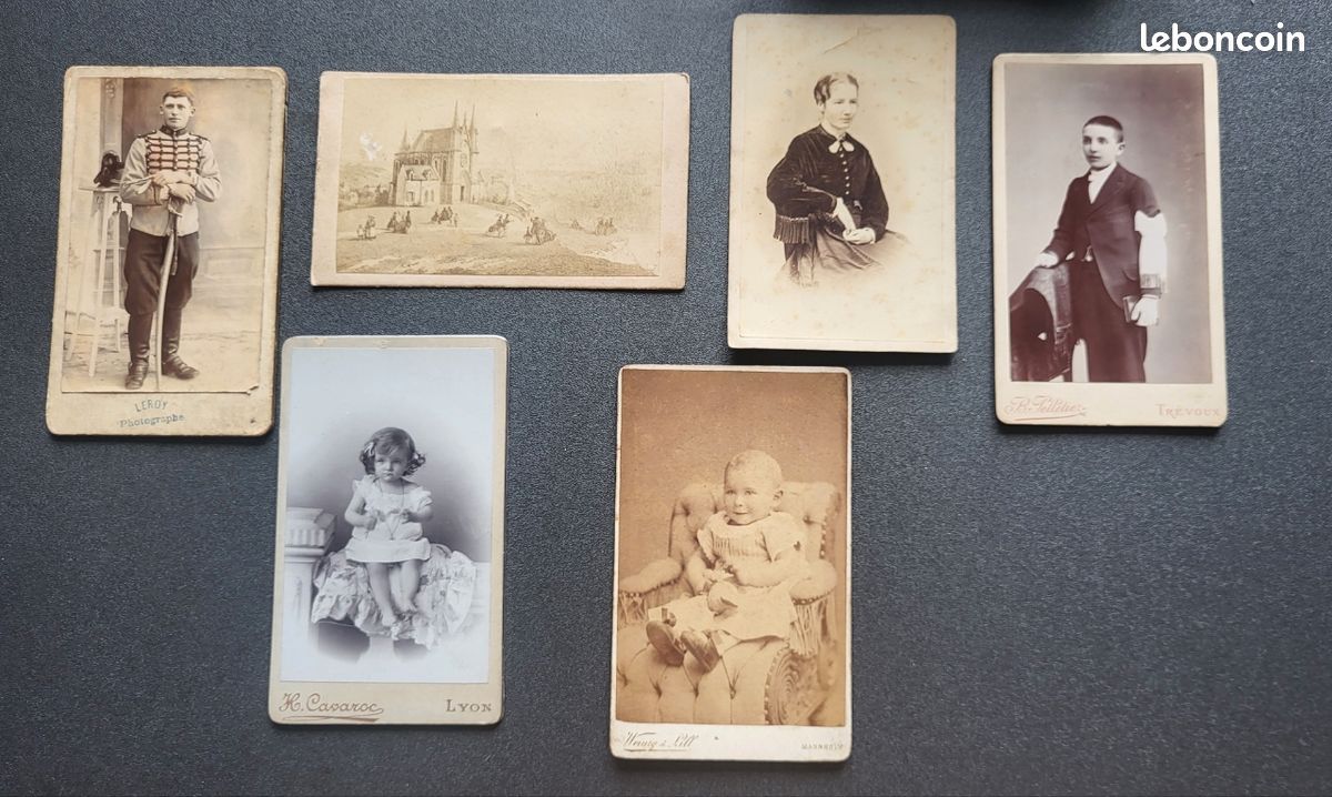 PHOTO ANCIENNE CDV Portrait d'homme (19ème ca 1870) EUR 3,50 - FR