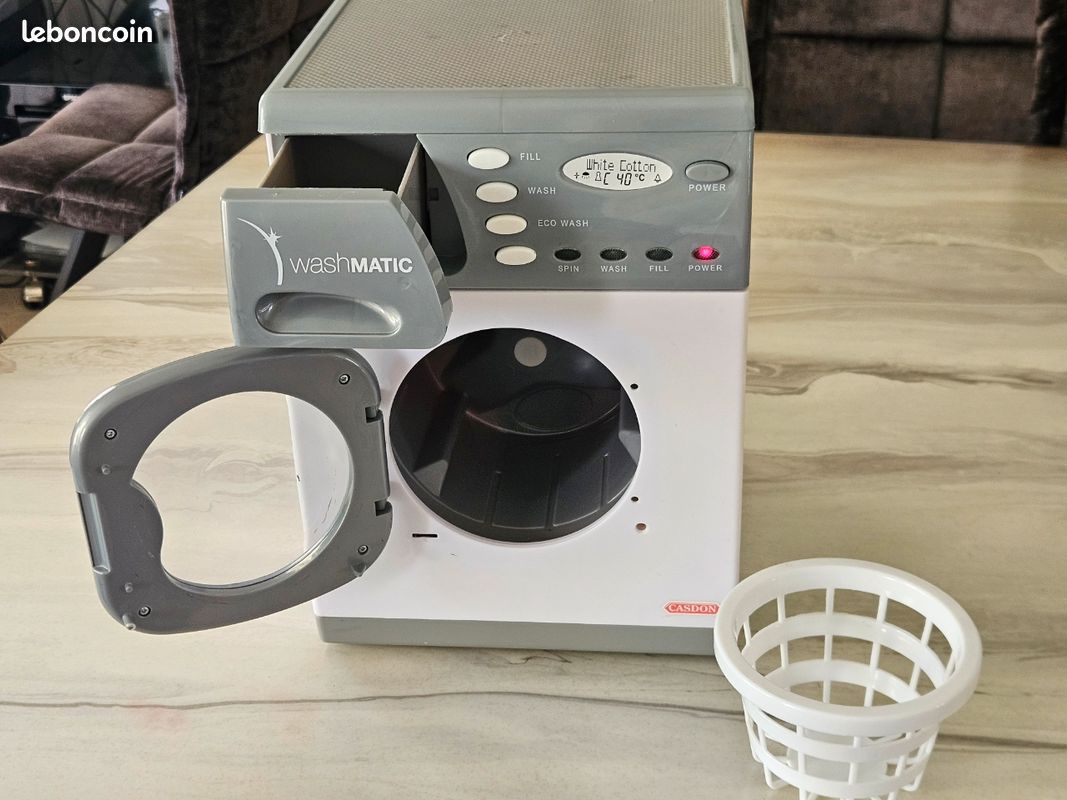 Ancienne Machine à Laver Jouet Casdon - Électrique Et Fonctionne - Vintage Années 60/70 ?