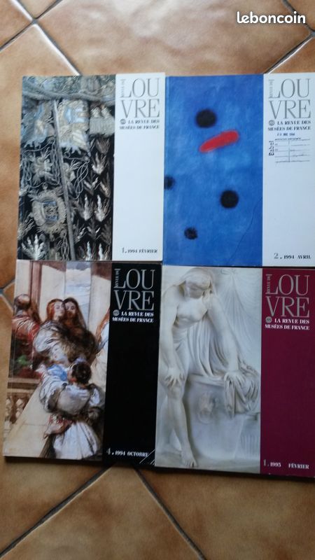 Lot 4 revues du Louvre et 2 d'Orsay (image 1)