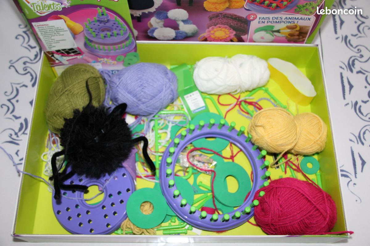 Jeu de création « TRICOTINS ET PONPONS », (image 2)