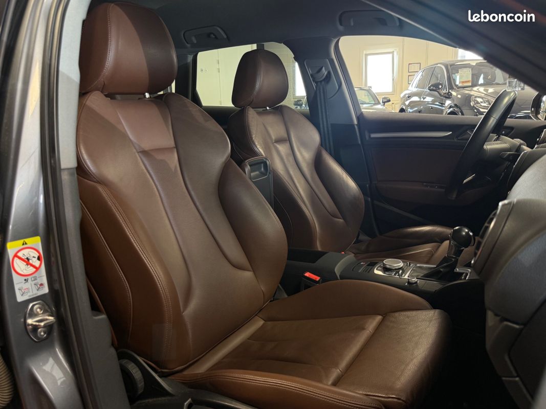 AUDI A3 SPORTBACK 2.0 TDI 150Ch S LINE EXT S-TRONIC BVA - APPLE CARPLAY - SIEGES CHAUFFANTS (image 18)
