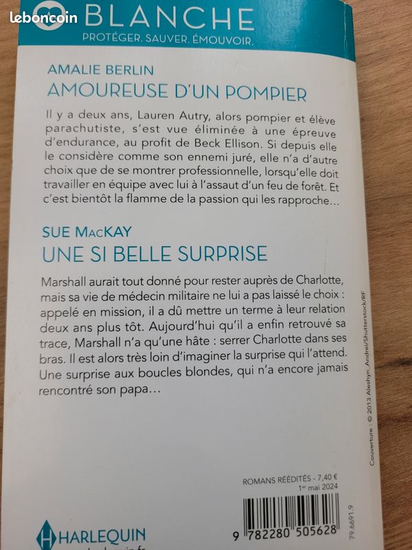 Amoureuse d'un pompier. Une si belle surprise. Harlequin (image 2)