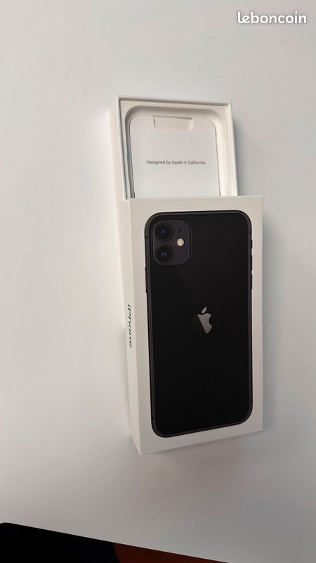 Boîte vide d’iPhone 11 black / noir 64 Go (image 2)
