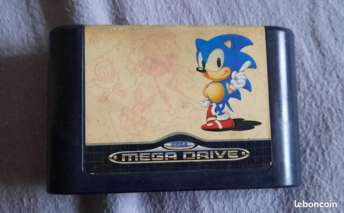 Jeu sega megadrive sonic (image 1)