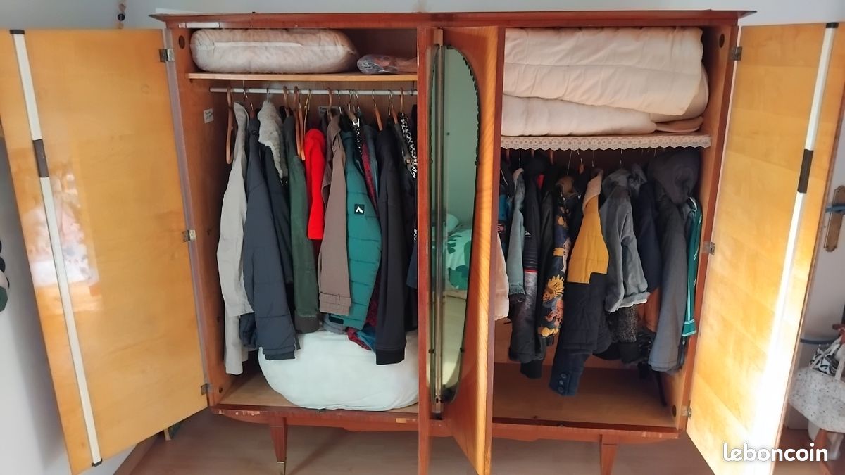 Armoire penderie vintage (image 8)
