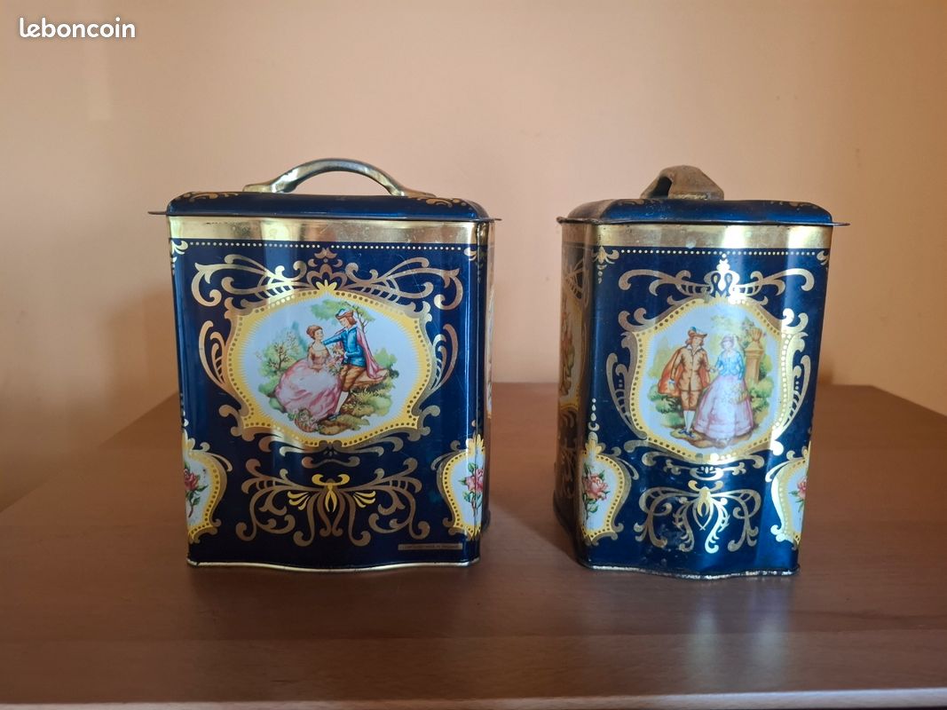 2 boîte à café vintage (image 1)