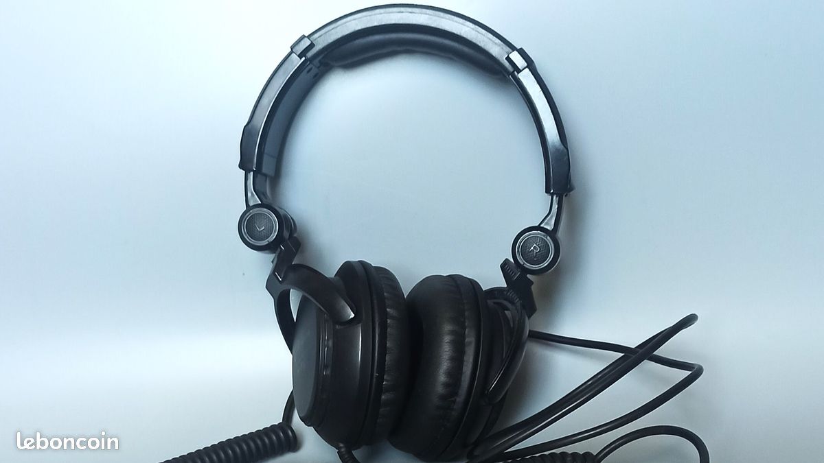 Casque stéréo vintage Kenwood KH-51 8 ohms, testé, fabriqué au Japon