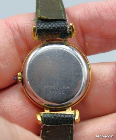 Montre Vintage Neuve Pour Femme - Style Barthelay, Or Et Acier Inoxydable - Étiquettes Incluses