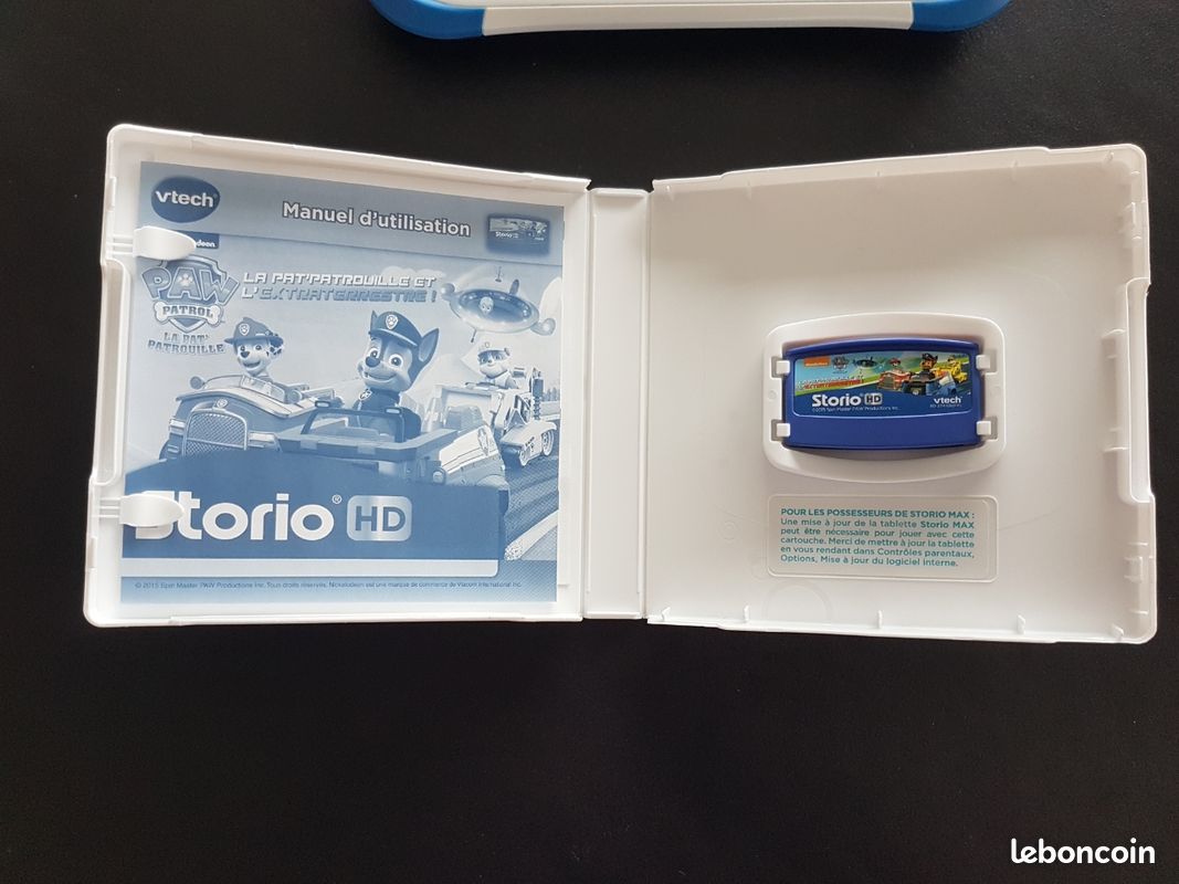 Tablette Storio Max Xl 2.0 Rose 2 Jeux éducatifs VTech HD Storio : La Garde Du Roi Lion Et Pat Patrouille - Pour Tablette Storio Max Et Console Storio TV