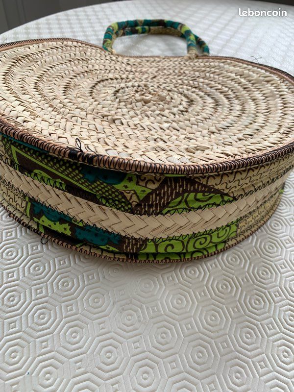 Panier rond en osier (image 4)
