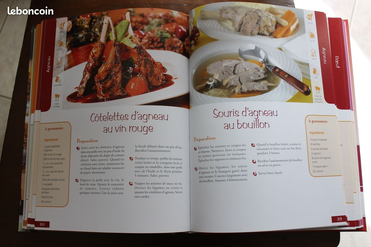 Livre de cuisine "cuisine gourmande" (image 2)