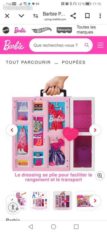 Barbie et son dressing (image 2)