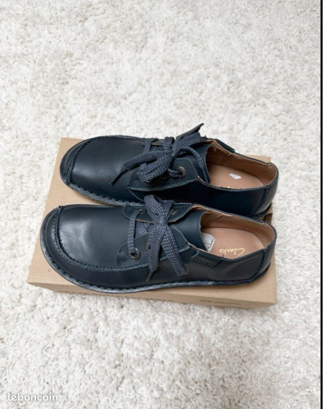 Chaussures - Clarks Funny Dream - Bleu Marine - Taille 40 - Neuf avec boite (image 12)