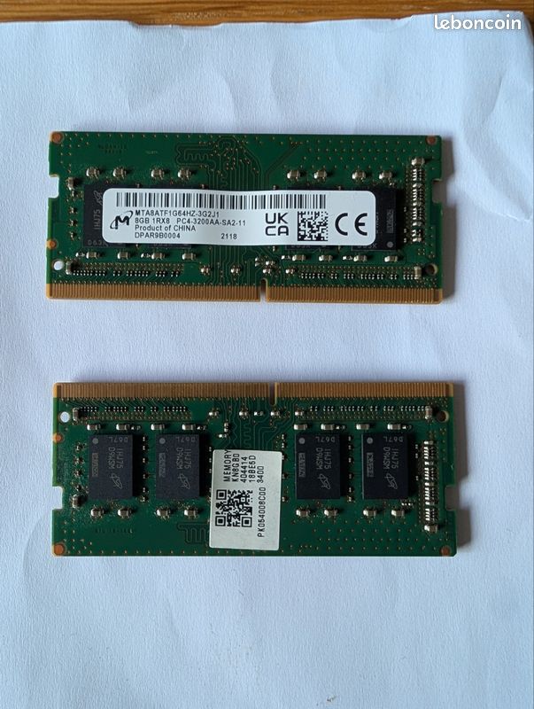 Barrette mémoire (image 1)