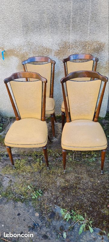 Lot 4 chaises (image 1)