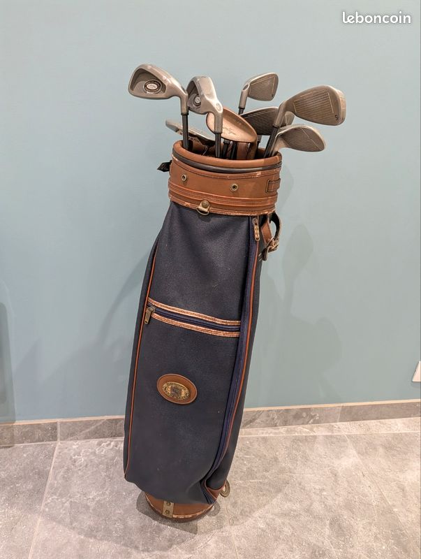 Sac Burberrys + Clubs de golf vintage 80' (image 6)