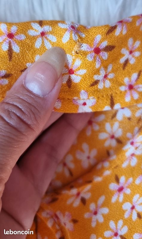 💛 Robe volantée jaune t.44 (image 6)