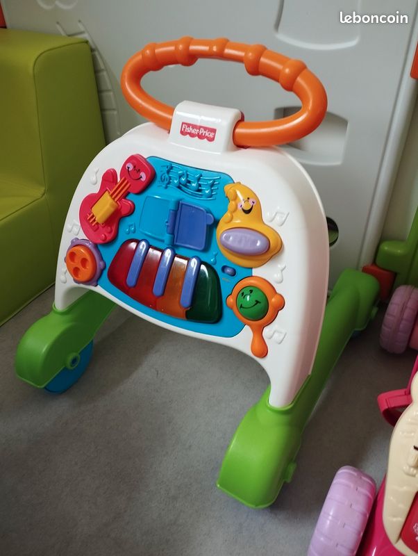 Trotteur musical pousse pousse Fisher Price (image 1)