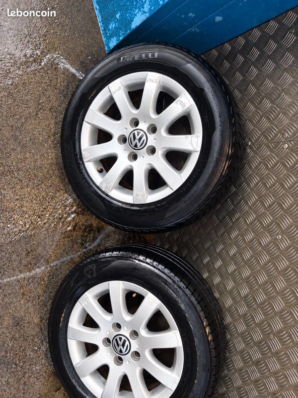 Jantes alu Volkswagen 15 pouces + pneus – 140 (image 2)