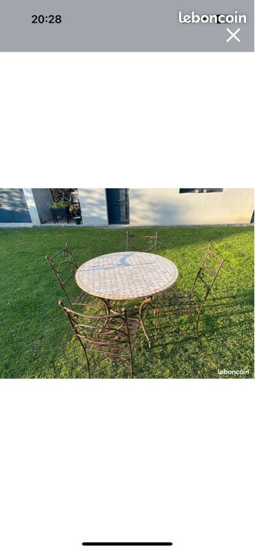 Magnifique table +chaises (image 6)