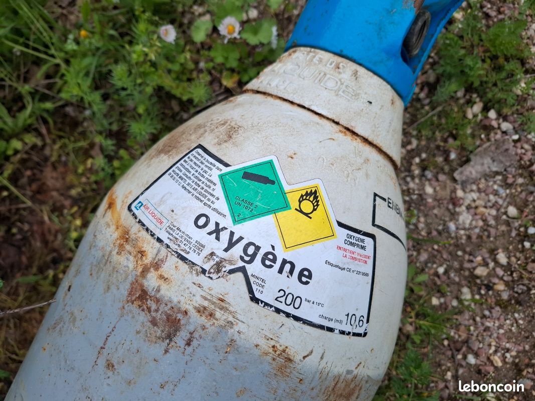 Bouteille oxygène 10,6 m3 (image 2)