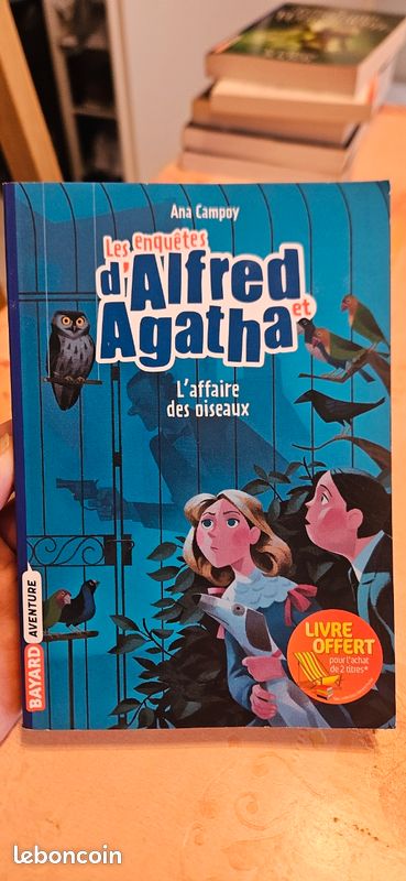 Livre les enquêtes d'alfred et agatha (image 1)