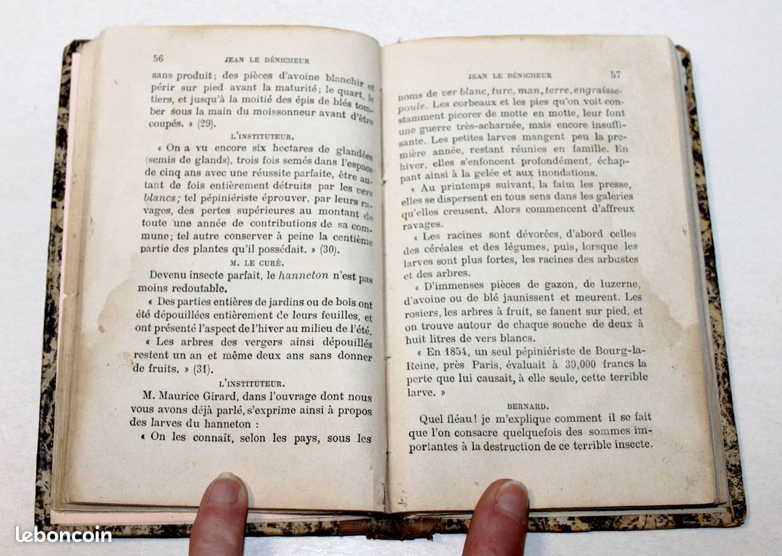 JEAN LE DENICHEUR OU MISERE ET RICHESSE par A. HUMBERT, 3e EDITION 1880 HACHETTE - LIVRE ANCIEN (image 3)