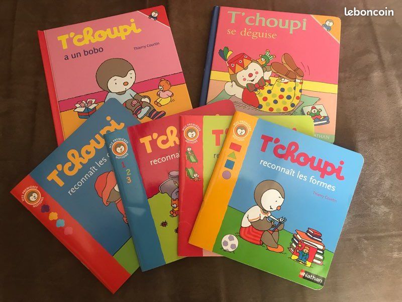 6 livres T’choupi (image 1)