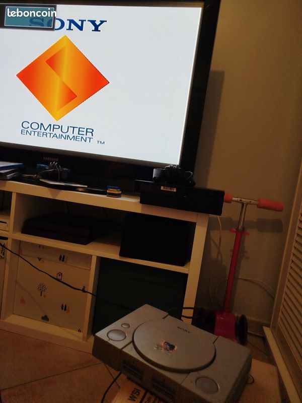 PlayStation PS1 console complète SCPH-9002 + manette + carte mémoire + jeu Tomb Raider 4 (image 8)
