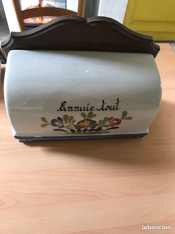 Distributeur essuie-tout faïence De Desvres (image 1)