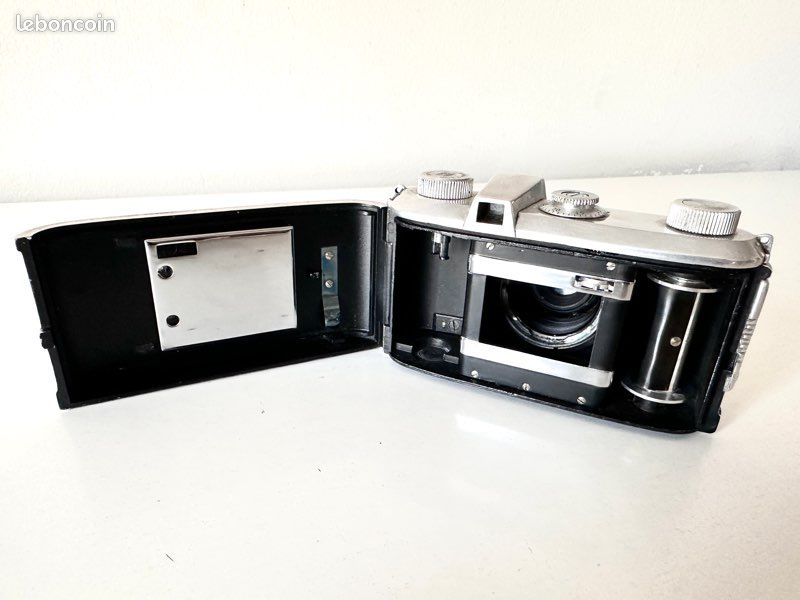 Appareil Photo Pontiac Lynx II 3x4 France 1950 SOM Berthiot Paris Flor 3,5/50