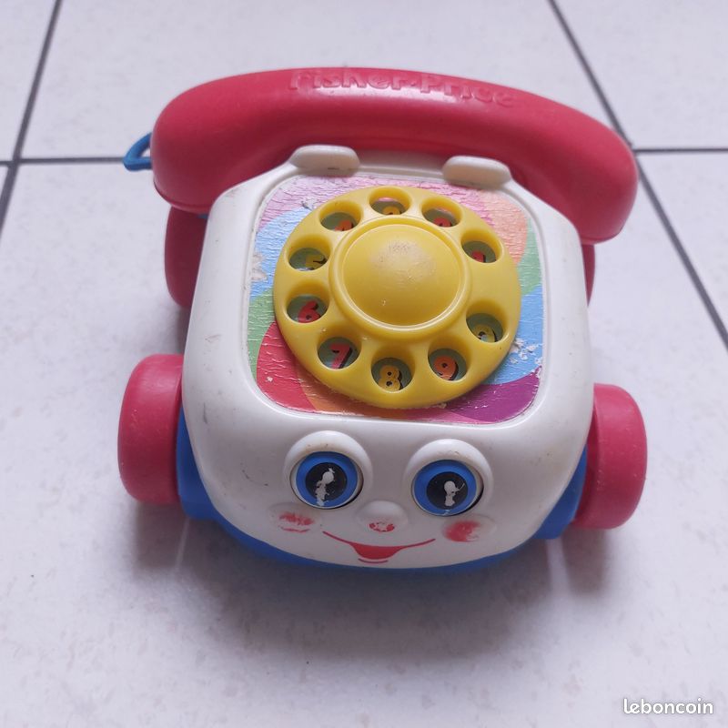 Fisher-Price - 77816 - Jouet À Tirer - Téléphone Animé (image 1)