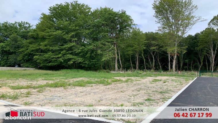 Terrain 700 m² Martillac