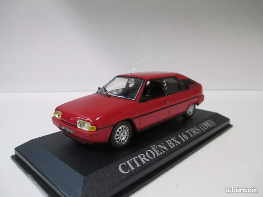 HECO MODELES 1/43 CITROEN BX GTi 16S ROUGE KIT RESINE MONTE