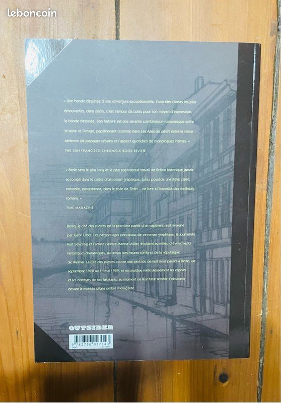 Berlin - La cité des pierres - Livre Premier - Jason Lutes - Éditions Delcourt 2019 (image 3)