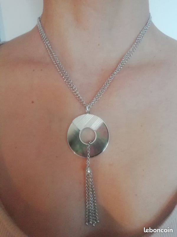 Collier Argent KENZO (image 1)