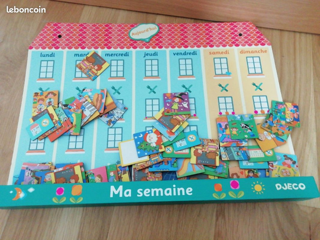 Emploi du temps aimanté (image 1)