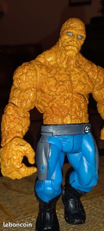 Figurine La Chose Et Son Véhicule - Les 4 Fantastiques Marvel 2005 - Neuve