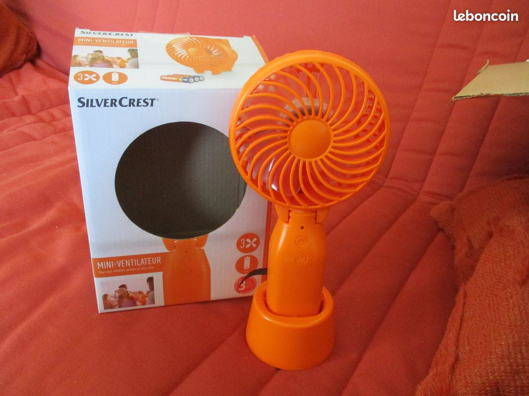 Mini ventilateurorange (image 1)