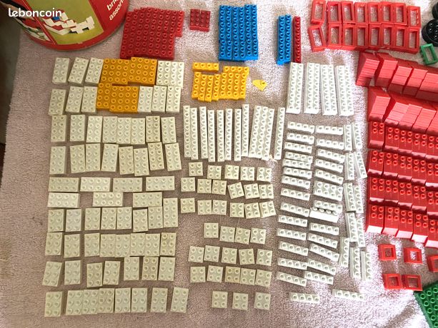 Polybric Jeu De Construction Vintage - Boîte De Base Années 1970