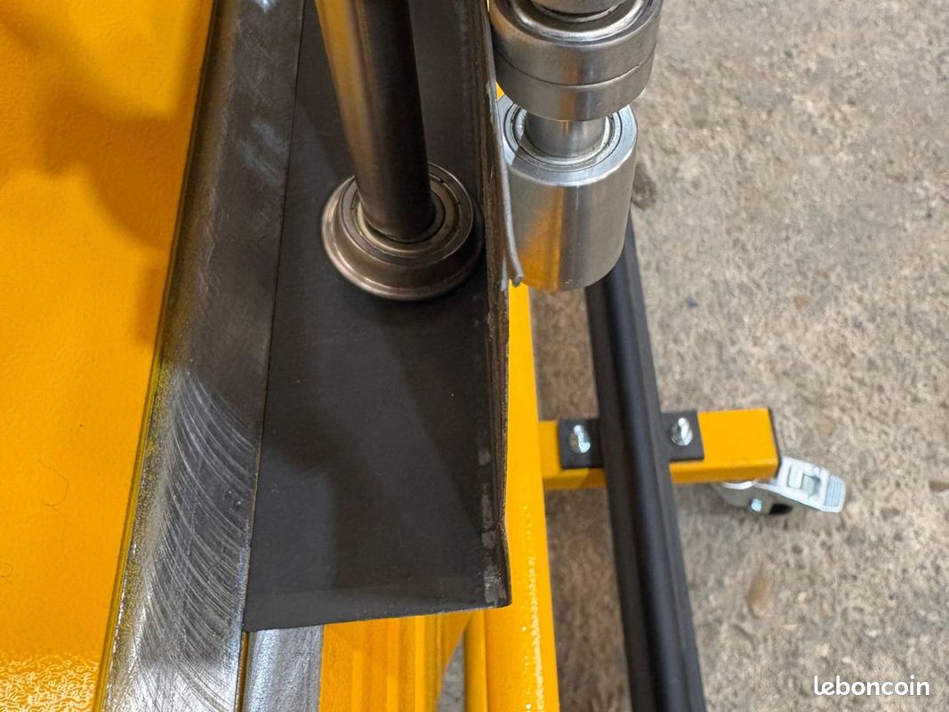 PERFORMANCE CHANTIER - Plieuse bordeuse à rouleaux double colonne manuelle DUO 350 mm - SOREX TECHNIC (image 1)