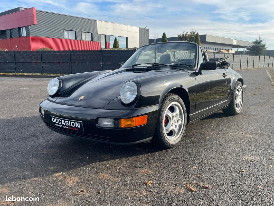 Porsche 911 964 3.6l carrera 2 cabriolet tiptronic (image 1)