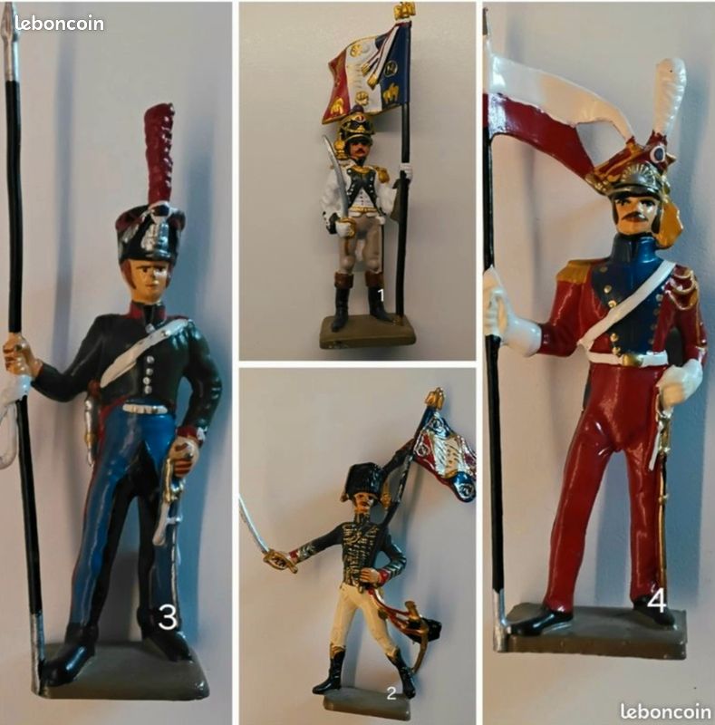 Lot De 12 Soldats De Plomb Starlux - Empire Napoléon - Edition Atlas - NEUFS