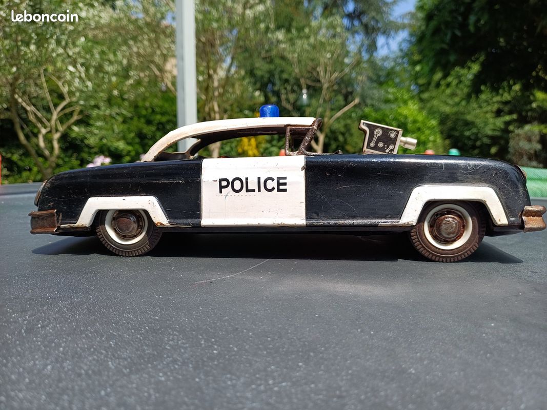 Jeux Jouet Ancien moto de police dans