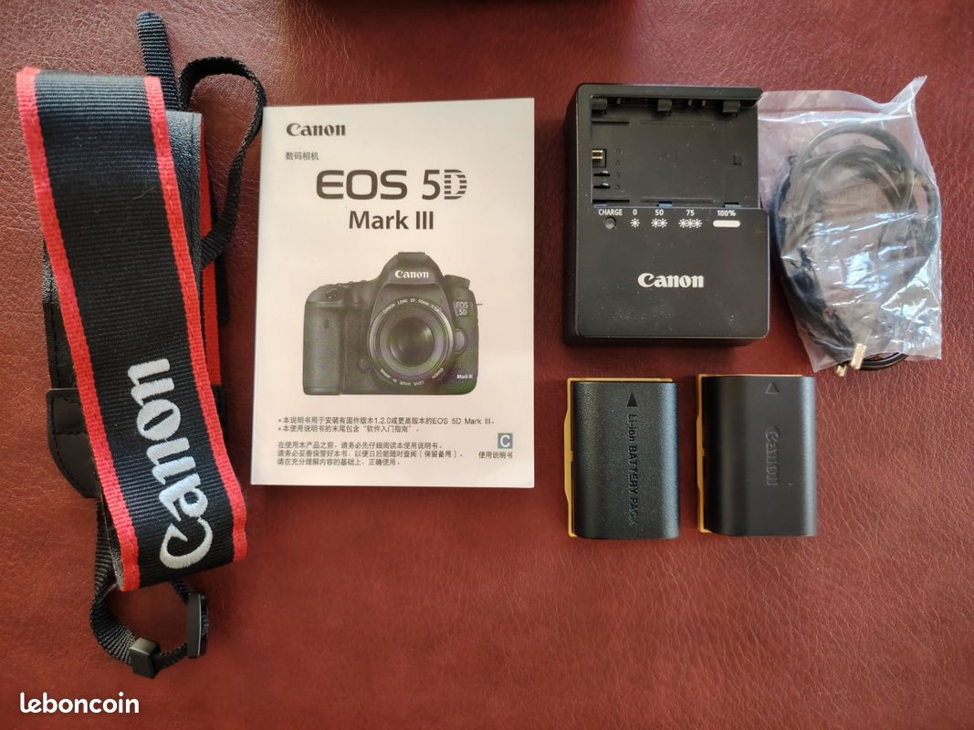 Canon EOS 5D Mark III – 186 000 Déclenchements – Bon état (Ref 267021)