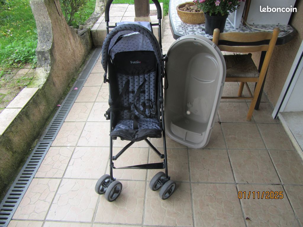 Poussette TROTTINE+ baignoire (image 2)