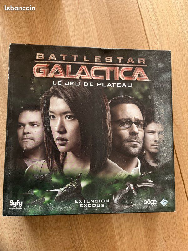 Jeu De Société Battlestar Galactica - Base + Pégase + Exodus - Fantasy Flight Games